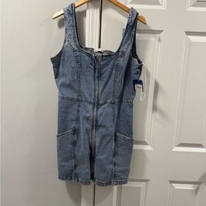 Denim Sleeveless Dress NWT